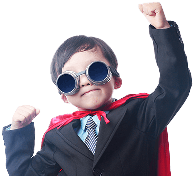 Superhero kid